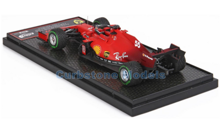 Modelauto 1:43 | BBR Models BBRC260BRAIN | Scuderia Ferrari SF21 2021 #55 - C.Sainz