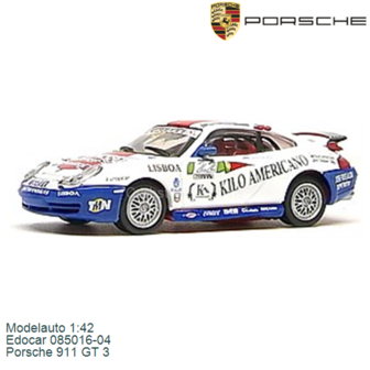 Modelauto 1:42 | Edocar 085016-04 | Porsche 911 GT 3