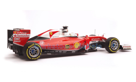 Modelauto 1:18 | BBR Models BBR181605 | Ferrari SF16-H | Scuderia Ferrrari 2016 - S.Vettel