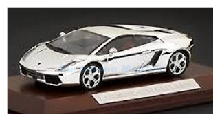 Modelauto 1:43 | Diversen A05 | Lamborghini Gallardo Chroom