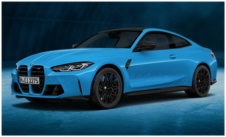 Modelauto 1:18 | GT Spirit GT511 | BMW M M4 CS Riviera Blue 2024