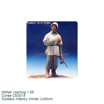 Militair voertuig 1:35 | Coree CE0014 | Soldiers Infantry Winter Uniform