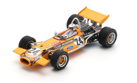 Modelauto 1:43 | Spark S8324 | Brabham BT26A | Team Guston 1970 #24 - P.de Klerk