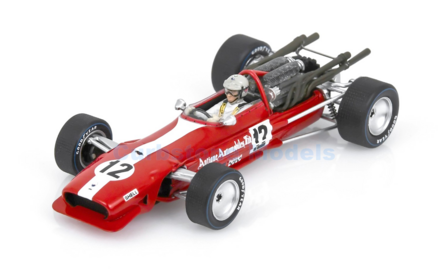 Modelauto 1:43 | Spark S6989 | Cooper T86B 1969 #12 - V.Elford