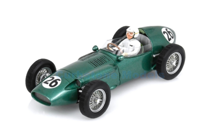 Modelauto 1:43 | Spark S8138 | Aston Martin DBR4 1959 #26 - C.Shelby