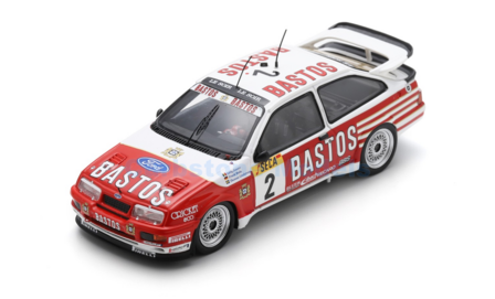 Modelauto 1:43 | Spark SB241 | Ford Sierra RS 500 Cosworth | Bastos Racing Team Eggenberger 1989 #2 - E.Joosen - F.Biela - T.Li