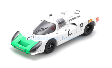 Modelauto 1:43 | Spark SG821 | Porsche Systems Engineering 908 1968 #2 - J.Siffert - V.Elford