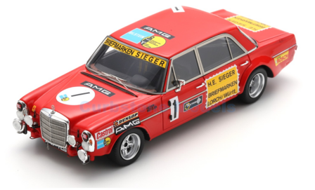 Modelauto 1:43 | Spark SG940 | Mercedes AMG 300 SEL 6.8 1972 #1 - H.Heyer - T.Betzler