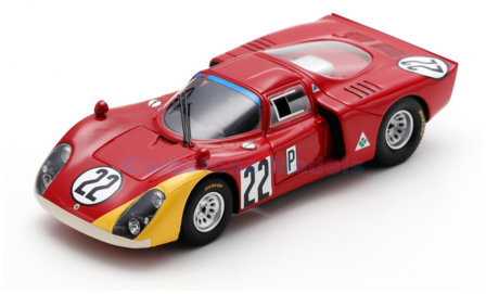 Modelauto 1:43 | Spark US377 | Alfa Romeo T33-2 | Autodelta S.p.a. 1968 #22 - M.Casoni - G.Biscaldi - T.Zeccoli