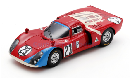 Modelauto 1:43 | Spark US378 | Alfa Romeo T33-2 | Autodelta S.p.a. 1968 #23 - L.Bianchi - M.Andretti