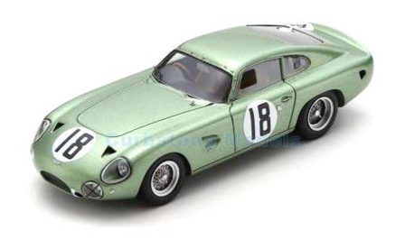 Modelauto 1:43 | Spark S3686 | Aston Martin DP214 1964 #18 - M.Salmon - P.Sutcliffe