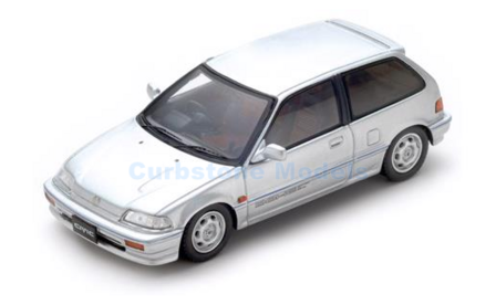 Modelauto 1:43 | Spark S5450 | Honda Civic EF3 Si Zilver 1987