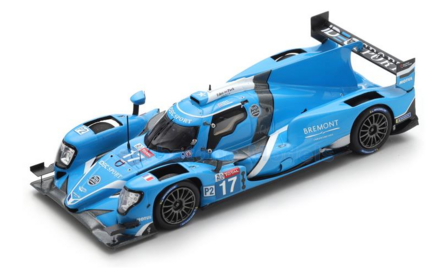 Modelauto 1:43 | Spark S7961 | Oreca 07 Gibson | IDEC Sport 2020 #17 - J.Kennard - P.Pilet - K.Tilley