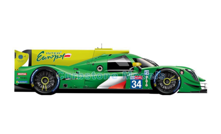 Modelauto 1:18 | Spark 18S554 | Ligier JS P217 Gibson | Inter Europol Competition 2020 #34 - R.Binder - J.Smiechowski - M.Isaak