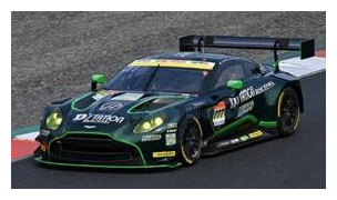 Modelauto 1:43 | Spark SGT186 | Aston Martin Vantage GT3 AMR GT300 | D`station Racing 2024 #777 - M.S&oslash;rensen - T.Fujii