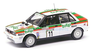 Modelauto 1:43 | IXO-Models SCR003 | Lancia Delta HF WRC | Tipo Rally 1987 #11 - A.Fiorio - L.Pirollo