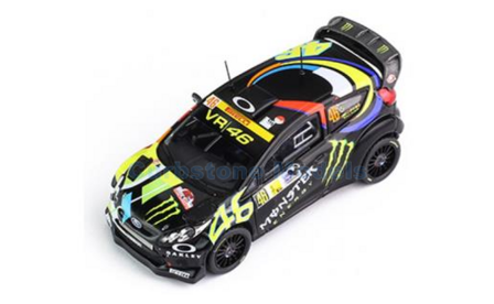 Modelauto 1:43 | IXO-Models RAM618 | Ford Fiesta RS WRC | Kessel Racing 2012 #46 - V.Rossi - C.Cassina
