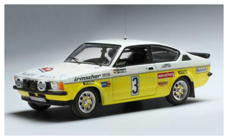 Modelauto 1:43 | IXO-Models RAC263 | Opel Euro H&auml;ndler Kadett GT/E Group-1 1978 #3 - A.Warmbold - W.Pitz