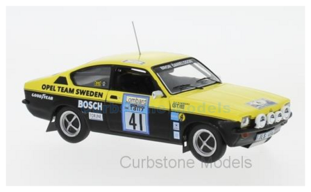 Modelauto 1:43 | IXO-Models RAC264 | Opel Team Sweden Kadett GT/E 1976 - B.Danielsson - U.Sundberg
