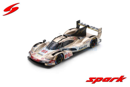 Modelauto 1:43 | Spark S9118 | Porsche 963 Hybrid Hypercar | Hertz Team JOTA 2024 #12 - N.Nato - W.Stevens - C.Ilott