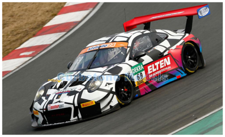 Modelauto 1:18 | IXO-Models LE18019 | Porsche 911 GT3 R (991) | Ring Police 2018 #69 - J.Slooten - L.Luhr