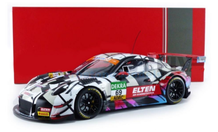 Modelauto 1:18 | IXO-Models LEGT18019 | Porsche 911 GT3 R | Ring Police 2018 #69 - J.Slooten - L.Luhr