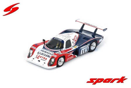 Modelauto 1:43 | Spark S9505 | Cougar C12 | Wicky Racing Team 1988 #113 - P.de Radigues - M.Cohen Olivar