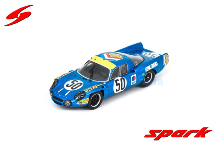 Modelauto 1:43 | Spark S5697 | Soci&eacute;t&eacute; des Automobiles Alpine A210 1969 #50 - A.Serpaggi - C.Ethuin