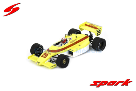 Modelauto 1:43 | Spark S5793 | Arrows A6 1983 #29 - M.Surer