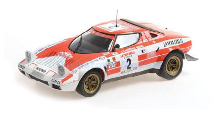 Modelauto 1:18 | Minichamps 155741702 | Lancia Stratos 1974 - J.Andruet - M.Espinos Petit