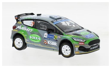 Modelauto 1:43 | IXO-Models RAM864.22 | M-Sport Ford WRT Fiesta R5 Rally2 2022 #29 - J.Huttunen  - M.Lukka 