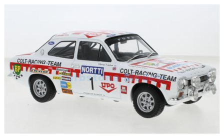Modelauto 1:18 | IXO-Models 18RMC141B.22 | Ford Escort RS 1600 Mk.I | Colt Racing Team 1974 #1 - T.M&auml;kinen - H.Liddon
