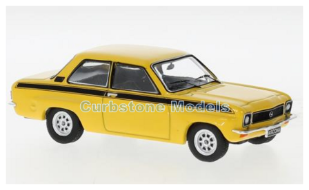Modelauto 1:43 | IXO-Models CLC418N | Opel Ascona A Tuning Dark Yellow and black 1973