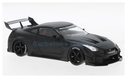 Modelauto 1:43 | IXO-Models MOC314 | LB Performance Nissan 35GT-RR LB-Silhouette Works GT Matt Black 2019