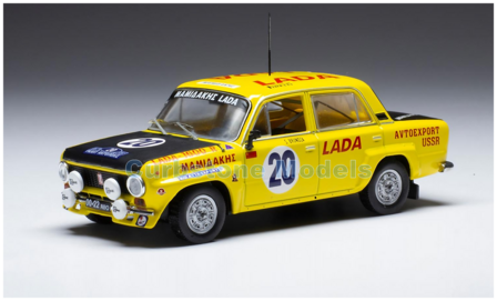 Modelauto 1:43 | IXO-Models RAC411.22 | Lada 1600 R | AVTO Export USSR 1978 #20 - S.Brundza  - A.Girdauskas
