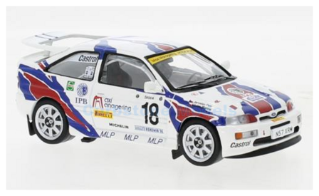 Modelauto 1:43 | IXO-Models RAC415A.22 | Ford Escort RS Cosworth | Maxi Managering 1996 #18 - V.Blahna - J.Pelc