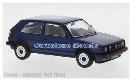 Modelauto 1:43 | IXO-Models CLC499N.22 | Volkswagen Golf GTi Mk.II Metallic Blue 1984