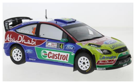 Modelauto 1:24 | IXO-Models 24RAL027A.22 | Ford Focus RS WRC 2009 #3 - J.Latvala - M.Anttila