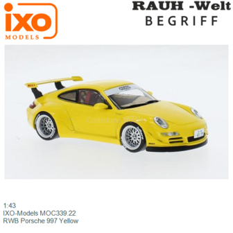1:43 | IXO-Models MOC339.22 | RWB Porsche 997 Yellow
