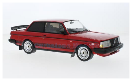 Modelauto 1:18 | IXO-Models 18CMC177.22 | Volvo 240 Turbo Custom Rood 1987