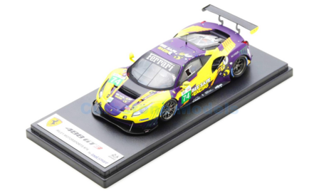 Modelauto 1:43 | Looksmart LSLM141 | Ferrari 488 GTE EVO LMGTE-PRO | Riley Motorsport 2022 #74 - S.van Gisbergen - F.Fraga - S.
