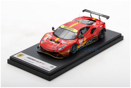 Modelauto 1:43 | Looksmart LSLM163 | Ferrari 488 GTE EVO | AF-Corse 2023 #21 - U.de Pauw - J.Piquet - S.Mann