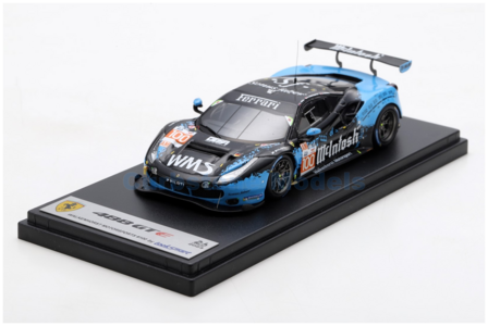 Modelauto 1:43 | Looksmart LSLM169 | Ferrari 488 GTE EVO | Walkenhorst Motorsport 2023 #100 - A.Haryanto - C.Hull - J.Segal