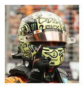 Helm 1:5 | Spark 5HF188 | Bell Helmet | McLaren Formula 1 Team 2025 #4 - L.Norris