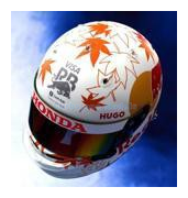 Helm 1:5 | Spark 5HF195 | Bell Helmet | Visa Cash App RB Formula One Team 2025 #22 - Y.Tsunoda