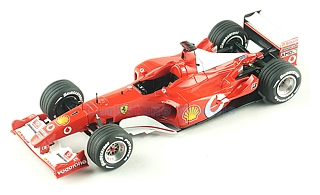 Bouwpakket 1:43 | Tameo TMK323 | Scuderia Ferrari F2002 2003 #1 - R.Barrichello - M.Schumacher
