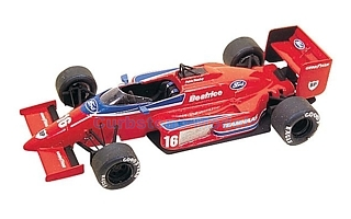 Bouwpakket 1:43 | Tameo TMK052 | Lola Force THL2 Ford 1986 #16 - P.Tambay - A.Jones