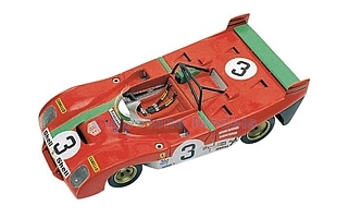 Bouwpakket 1:43 | Tameo TMK068 | Ferrari 312 PB Sport 1972 #3 - A.Merzario - S.Munari