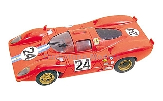 Bouwpakket 1:43 | Tameo TMK084 | Ferrari 312 P Coupe 1970 #24 - -.Parkes - S.Posey