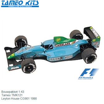 Bouwpakket 1:43 | Tameo TMK121 | Leyton House CG901 1990